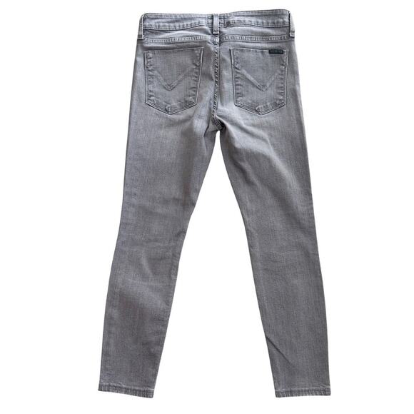 Hudson Jeans Womens Sz 27 Gray Krista Super Skinny Low Rise Preppy Bodycon - Picture 14 of 16